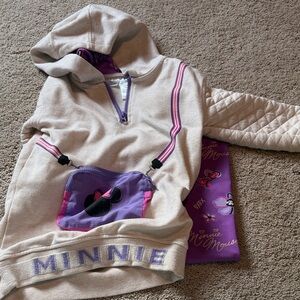 Disney Minnie Mouse Cream and Purple Jacket